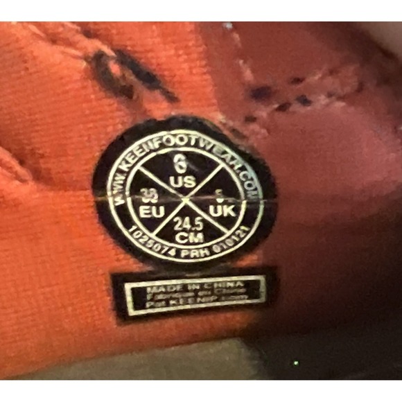 Keen Newport H2 Sandals Womens 6 Hiking Water Orange/Blue Multicolor‎ Waterproof - Picture 6 of 7